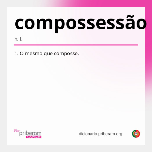 Significado de compossessão