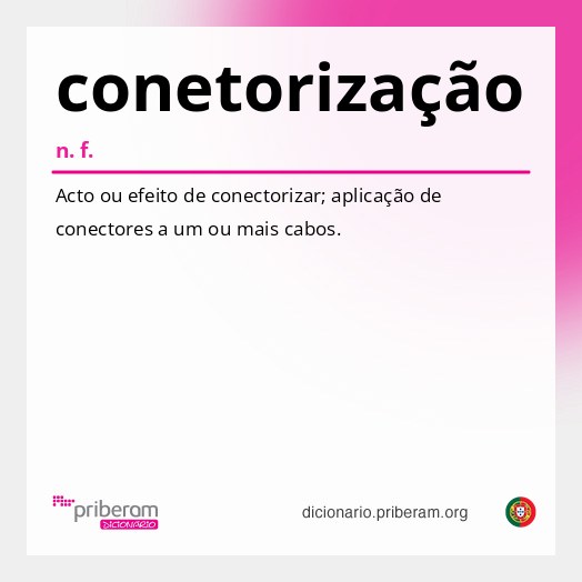 Significado de conetorização