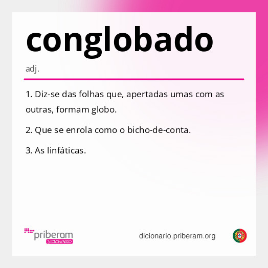 Significado de conglobado