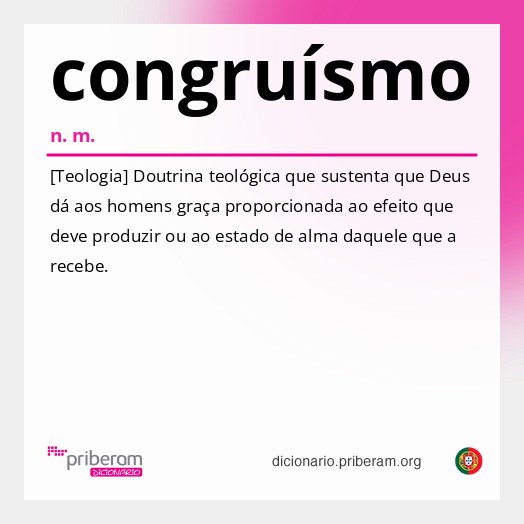 Significado de congruísmo