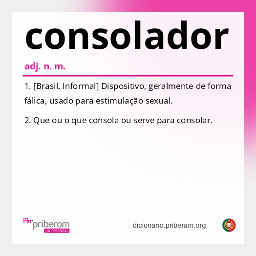 Significado de consolador