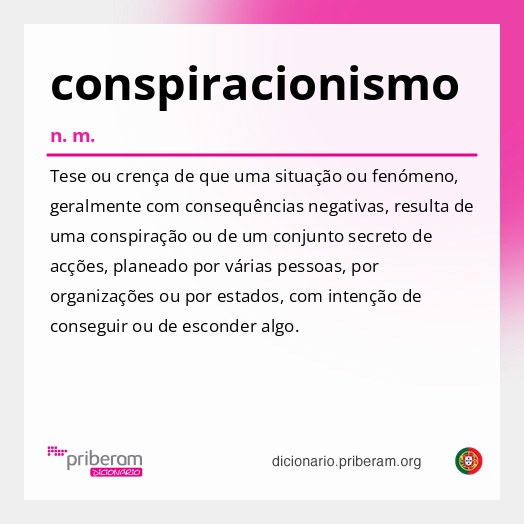 Significado de conspiracionismo