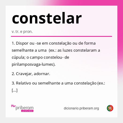 Significado de constelar