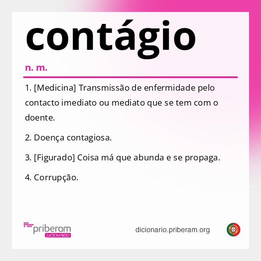 Significado de contágio