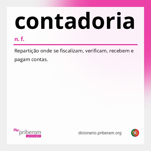 Significado de contadoria