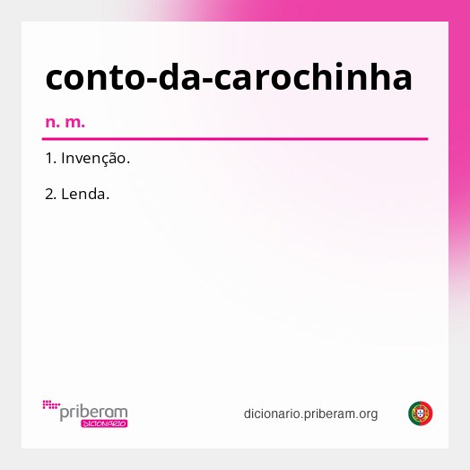 Significado de conto-da-carochinha