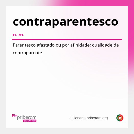 Significado de contraparentesco