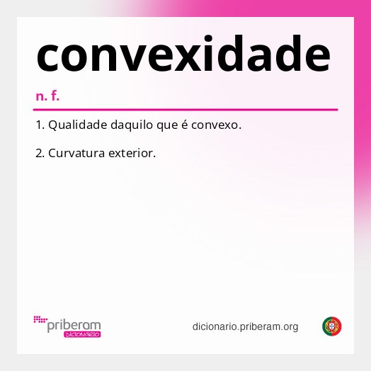 Significado de convexidade