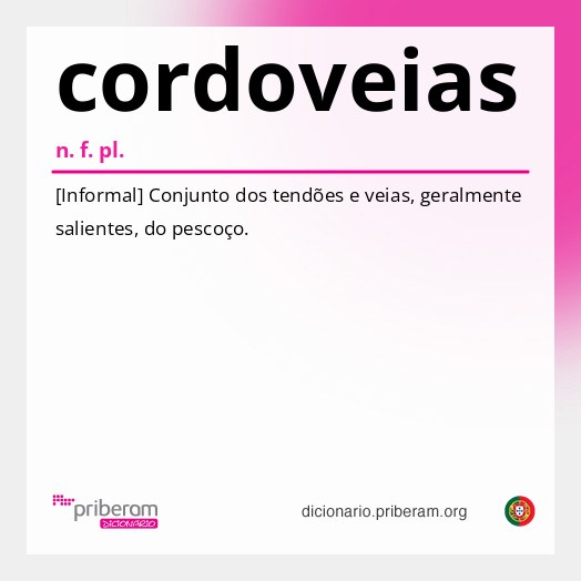 Significado de cordoveias