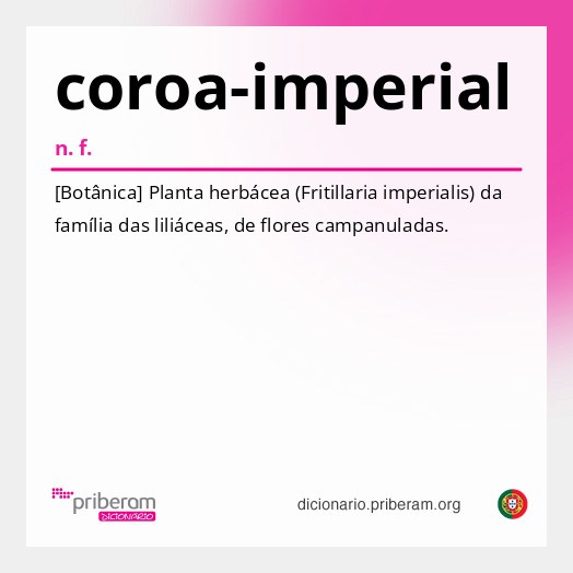 Significado de coroa-imperial