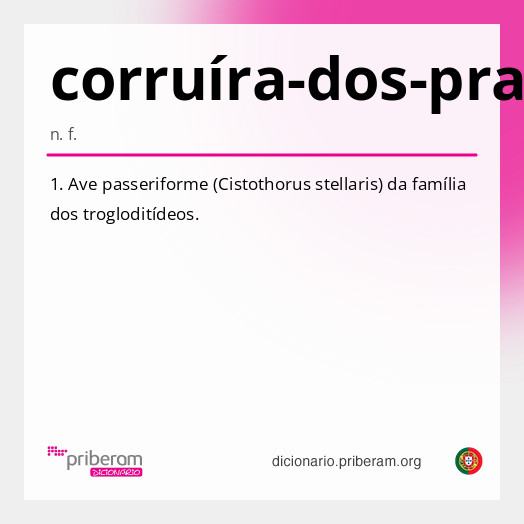 Significado de corruíra-dos-prados