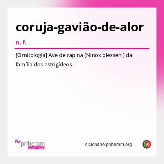 Significado de coruja-gavião-de-alor
