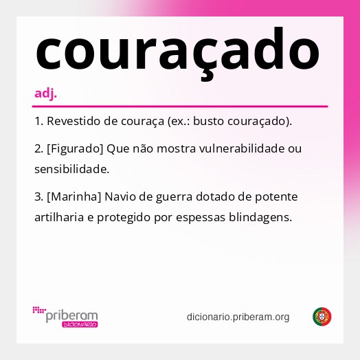 Significado de couraçado