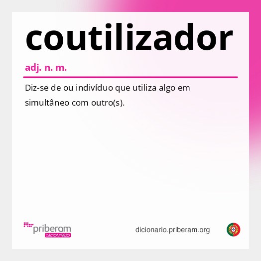 Significado de coutilizador