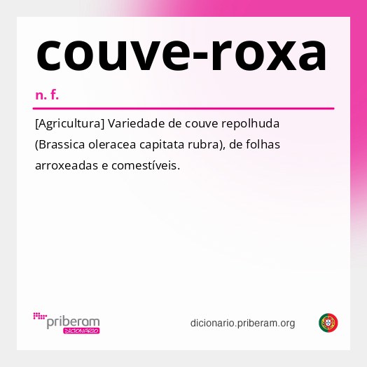 Significado de couve-roxa