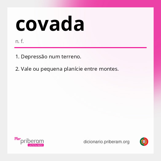 Significado de covada