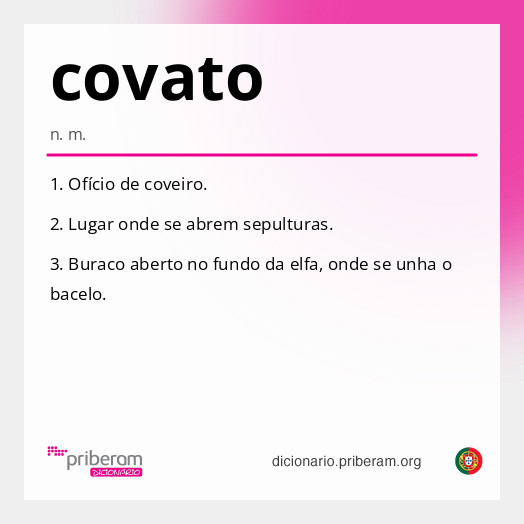 Significado de covato