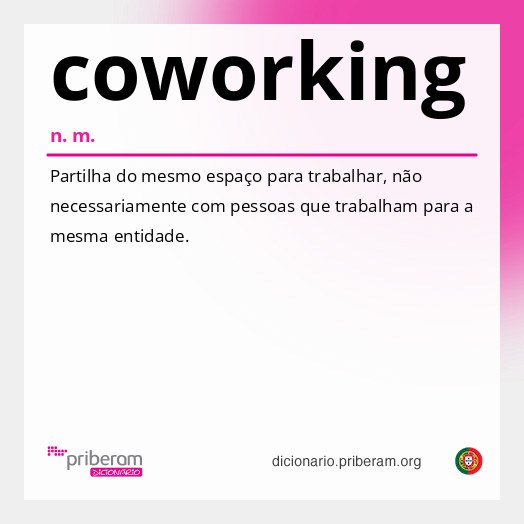 Significado de coworking