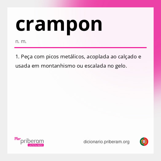 Significado de crampon