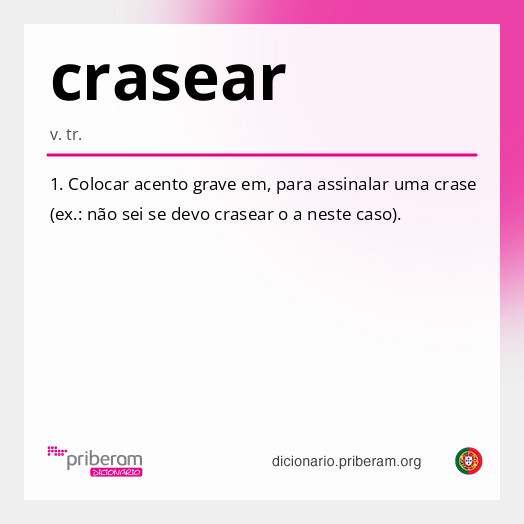 Significado de crasear