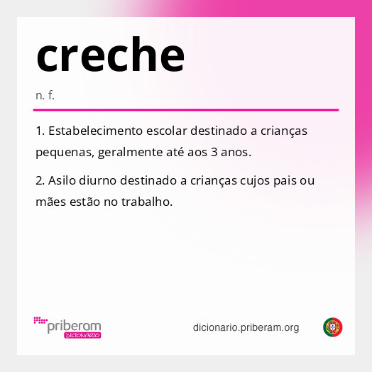 Significado de creche