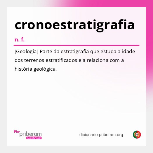 Significado de cronoestratigrafia