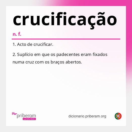 Significado de crucificação