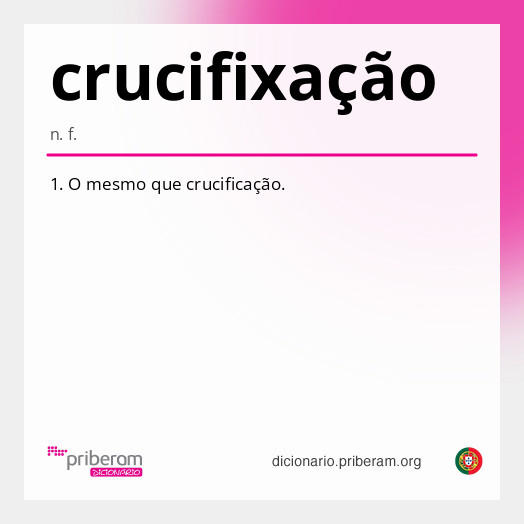 Significado de crucifixação