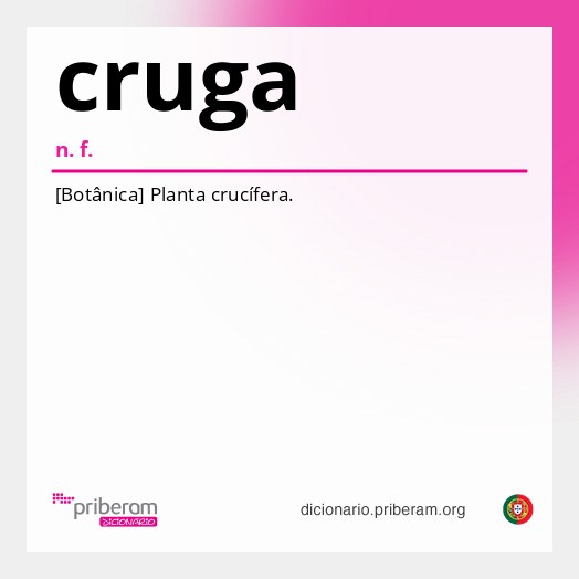 Significado de cruga