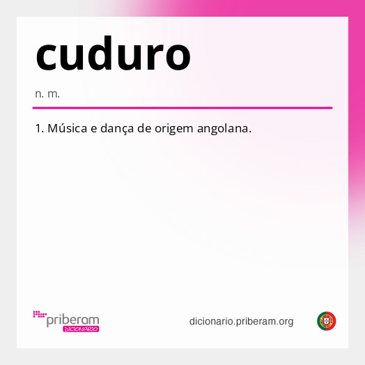 Significado de cuduro