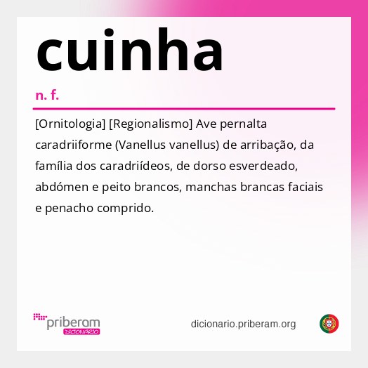 Significado de cuinha