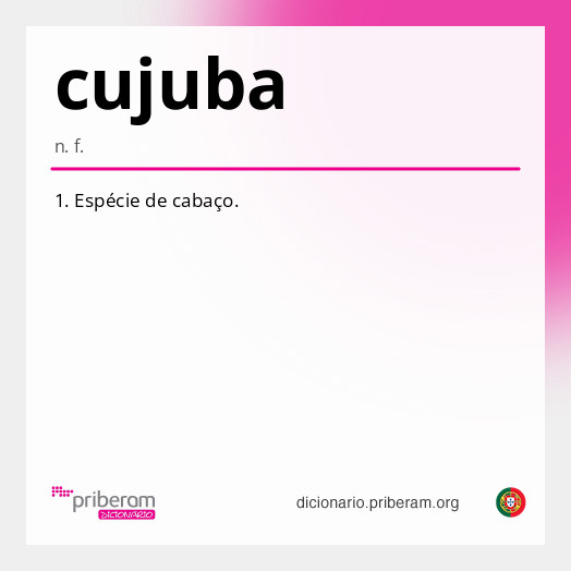 Significado de cujuba