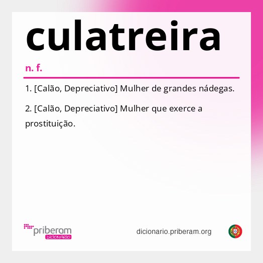 Significado de culatreira