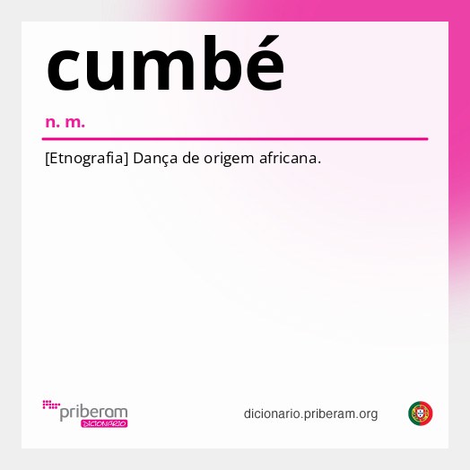 Significado de cumbé