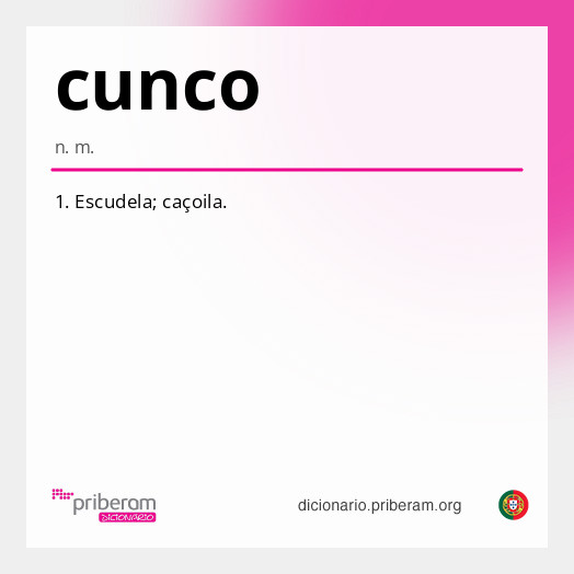 Significado de cunco