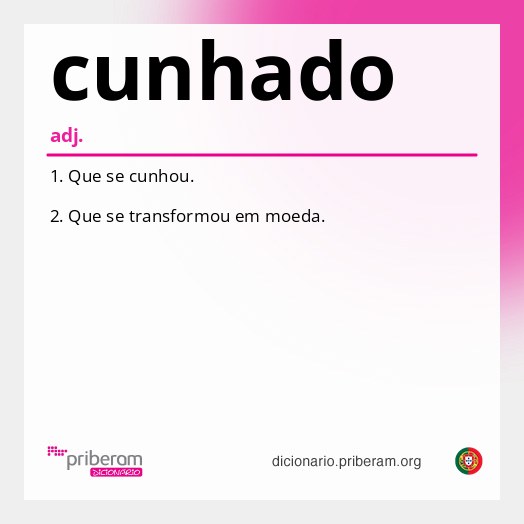 Significado de cunhado