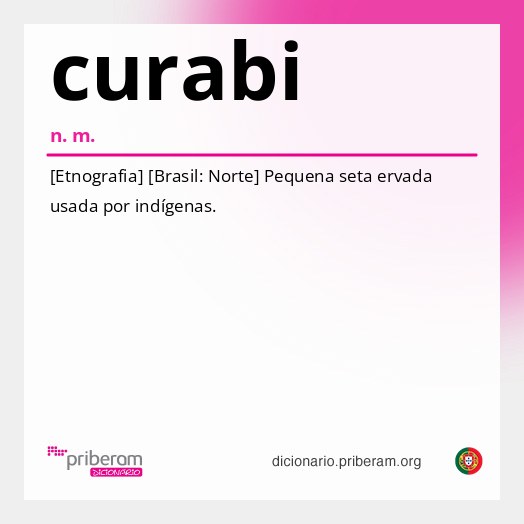 Significado de curabi