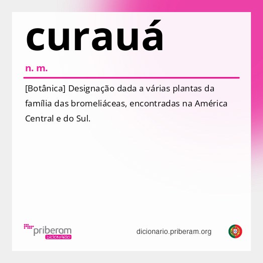 Significado de curauá