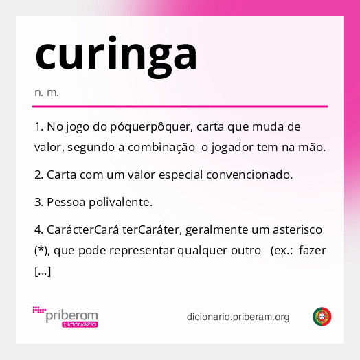 Significado de curinga