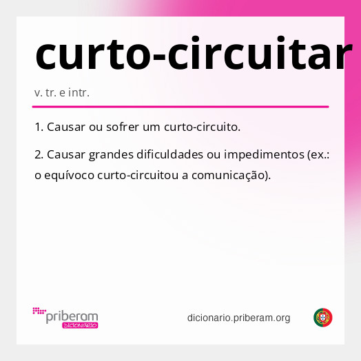 Significado de curto-circuitar