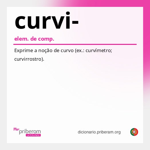 Significado de curvi-