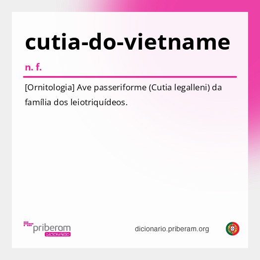 Significado de cutia-do-vietname
