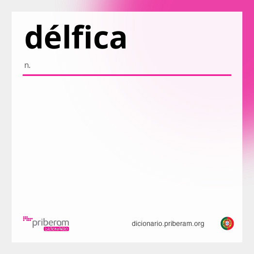 Significado de délfica