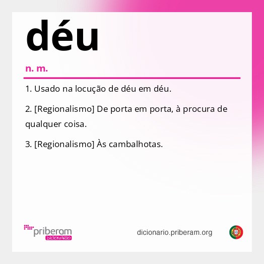 Significado de déu