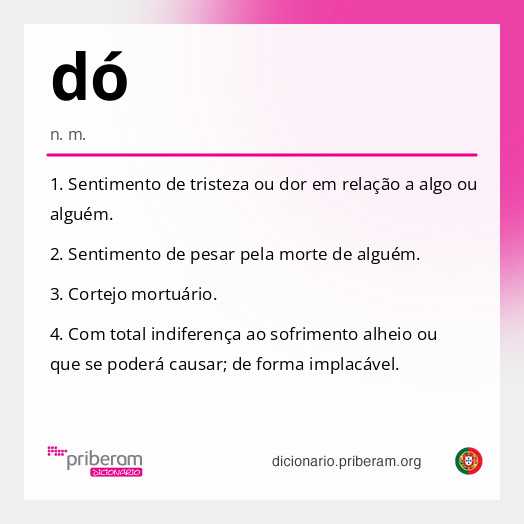 Significado de dó