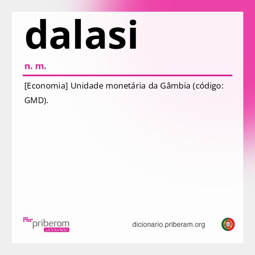 Significado de dalasi