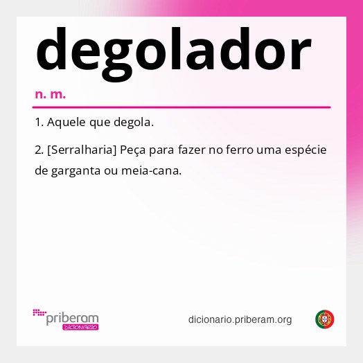Significado de degolador