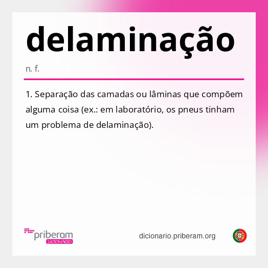 Significado de delaminação