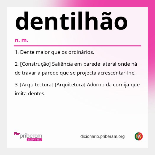 Significado de dentilhão