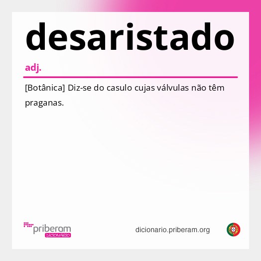 Significado de desaristado